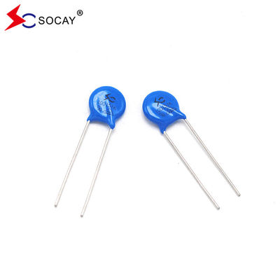10D Series Metal Oxide Varistor 10D820K / 10D820KJ Φ10mm 135VC Δυνατότητα ονομαστικής ισχύος 0,4W