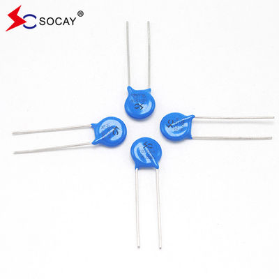 10D Series Metal Oxide Varistor 10D820K / 10D820KJ Φ10mm 135VC Δυνατότητα ονομαστικής ισχύος 0,4W