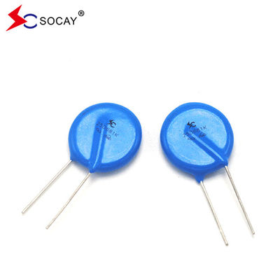 VDE Varistor 820V Οξείδιο του ψευδαργύρου Μεταλλικός αντίσταση που εξαρτάται από την τάση VDR 25D821K 821k D25