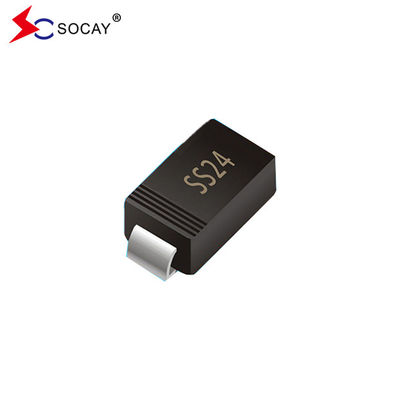 Συσκευή SMA Διορθωτής Schottky SS24A Δίοδος φραγμού Schottky VRRM 40V 2A DO-214AC