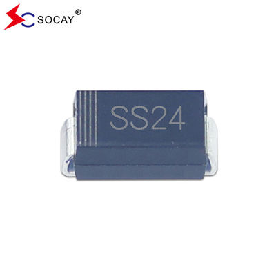 Συσκευή SMA Διορθωτής Schottky SS24A Δίοδος φραγμού Schottky VRRM 40V 2A DO-214AC
