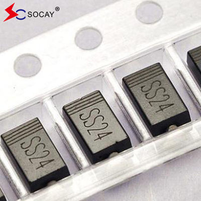 Συσκευή SMA Διορθωτής Schottky SS24A Δίοδος φραγμού Schottky VRRM 40V 2A DO-214AC