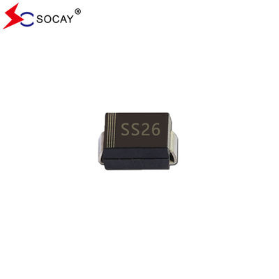 SOCAY 60VRRM Δίοδος Schottky SS26B Επεκπεραίωση φραγμού Schottky