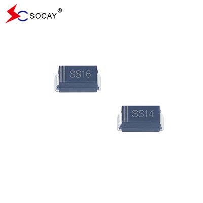 SOCAY SS16A Επιφανειακό Mount Schottky Διορθωτές φραγμού 40A Πάνω προς τα εμπρός ρεύμα υπερχείλισης