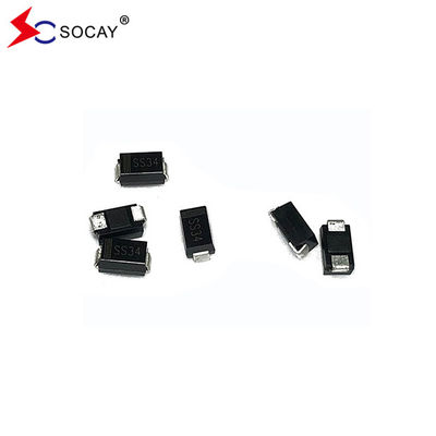 30V 3A 100A 500pF Δίοδος φραγμού Schottky SS33A σε συσκευασία DO-214AC ((SMA)