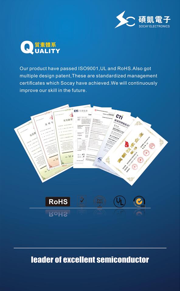 Shenzhen Socay Electronics Co., Ltd. Ποιοτικός έλεγχος